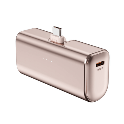Baterie externa 5000mAh, USB - C 22.5W, Gri - Voltres